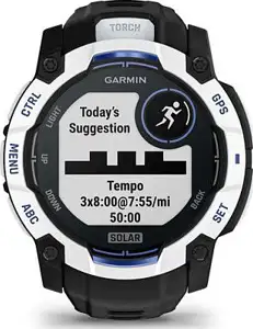 Garmin Instinct 3 Solar GPS 50mm white