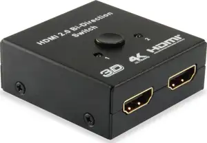 HDMI Splitter/Switch 2-Port Bidirectional, 4K@60Hz