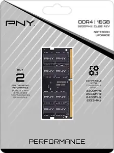 16GB PNY Performance, 1 x 16 GB, 3200 MHz