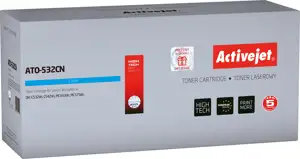Activejet ATO-532CN toner (replacement for OKI 46490403; Supreme; 1500 pages; cyan)