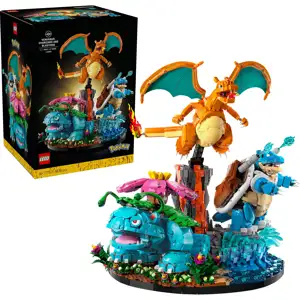 72153 Pokémon Venusaur, Charizard i Blastoise