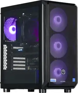 Actina 5901443410287 PC AMD Ryzen™ 5 8400F 32 GB DDR5-SDRAM 1 TB SSD Intel Arc B580 Midi Tower Black