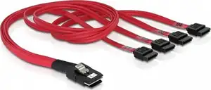 Cable mini SAS 36pin to 4x SATA (SFF 8087 > 4x SATA) 50cm