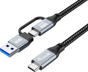 KAB Equip Kabel USB-C 3.2 -> C/A St/St 1.00m 20Gbps