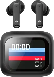 SBOX bluetooth earbuds EB-TWS08 crne ANC Touch Display