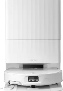 Roborock Qrevo Edge 2 robotic vacuum cleaner with self-cleaning station, white