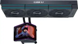 AIO Liquid Cooler Lian Li HydroShift II OLED Curved 360 P28 V2, Black