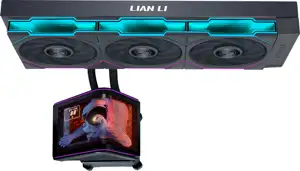 AIO Liquid Cooler Lian Li HydroShift II OLED Curved 360 TL FLEX, Black