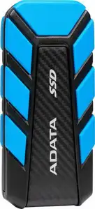 1TB ADATA External SSD SD820 (schwarz/blau, USB-C 3.2 Gen 2 (10 Gbit/s))