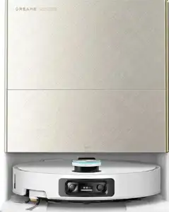 Dreame X60 Ultra Complete robotic vacuum cleaner with self-discharging station, white