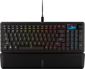 Tipkovnica Corsair Vanguard Pro 96 Hall Effect BlaWired ,LCD screen, Elgato Stream Deck integration