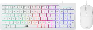 BARACUDA 2u1 gaming set BGC-011 ORCA tipkovnica+miš bijeli