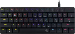 WHITE SHARK gaming tipkovnica GK-006131 NAGAMAKI crna sm.sw. US