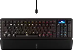 Tipkovnica Corsair Vanguard 96 MLX Plasma DualWired ,LCD screen, Elgato Stream Deck integration