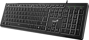 Genius SlimStar 820, tipkovnica, USB, crna