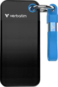 2TB Verbatim Pocket USB 3.2 Typ-C schwarz-blau