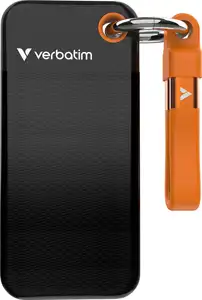 2TB Verbatim Pocket USB 3.2 Typ-C schwarz-orange
