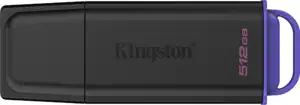 KINGSTON 512GB Portable USB 3.2 Gen 1 DataTraveler Exodia Black/Purple