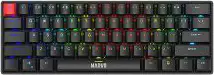 Tipkovnica MS Elite K-702C, mehanička gaming, žičana, Red Switch, 68 tipki, RGB, crna