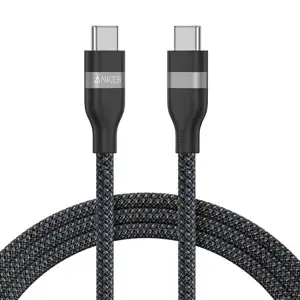 Anker Braided USB-C to USB-C Cable 240 W, 0.9 m, Black