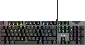 Tipkovnica MS Elite K-700C, mehanička gaming, žičana, Red Switch, 104 tipke, RGB, crna