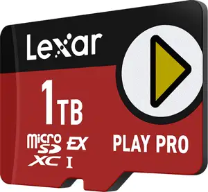 MicroSDXC Express card Lexar PLAY PRO, 7.1, 1TB, 900MB/s, V30