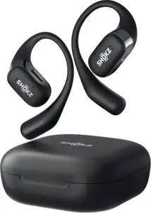 Slušalice Shokz OpenFit bežične Bluetooth Bone Conduction, crne, T910-ST-BK