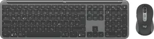 Logitech Wireless KeyboardMouse MK950 Signature Slim black