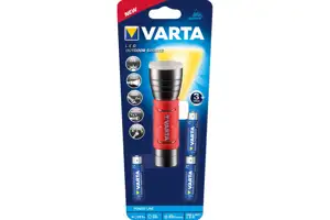 LED svjetiljka Varta Outdoor Sports F10 250 lm, 3x AAA, crvena