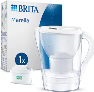Stolni filter za vodu Brita Marella, bijeli, s 1 filterom