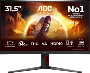 Monitor AOC C32G4ZE, 31.5