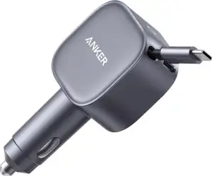 Anker Nano 75W car charger with integrated cable