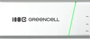 Green Cell PBPLGC20P power bank Lithium-Ion (Li-Ion) 20800 mAh Aluminium, Black, Green, Light grey, Silver