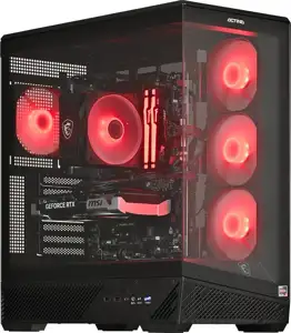 Actina 5901443440314 PC AMD Ryzen™ 5 7500X3D 32 GB DDR5-SDRAM 1 TB SSD NVIDIA GeForce RTX 5060 Ti Midi Tower Black