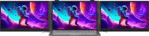 BLACKVIEW prijenosni dual monitor DCM8, 15˝ IPS, 1920×1200, 60Hz, 300 nita, 2xUSB-C, USB-C PD, zvučnik