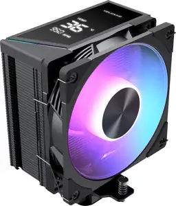 MODECOM Volcano 0C T102 LCD ARGB Processor Air cooler 12 cm Black