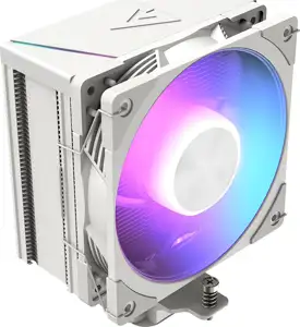 MODECOM Volcano 0C T201 ARGB Processor Air cooler 12 cm White