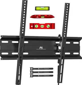 Maclean MC-748A TV or Monitor Mount, TV Wall Holder, Handle, max VESA 400x400, 32-70