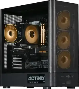 Actina 5901443441939 PC Intel Core Ultra 5 250K Plus 32 GB DDR5-SDRAM 1 TB SSD NVIDIA GeForce RTX 5070 Midi Tower Black