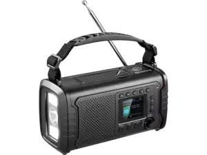 Sandberg Survivor DAB Radio All-in-1 20000 survival radio receiver