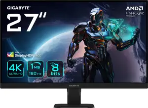GIGABYTE GS27U 27 Gaming UHD IPS Monitor, 3840 x 2160, 1ms, 160Hz