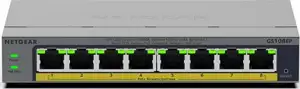 NETGEAR Easy Smart GS108EP - switch - 8 ports - smart