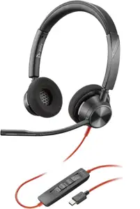 Poly Over-Ear Headset Blackwire 3320
