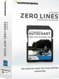 Humminbird AutoChart ZeroLine SD kartica Europe, 32 GB, 600033-1M