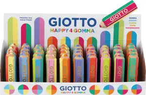 Gumica u obliku olovke Giotto Happy Gomma Fila 2349 4Colour sortirano