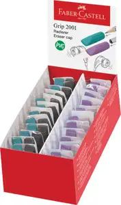 Gumica-čep Grip 2001 pk2 Faber Castell 187173 sortirano
