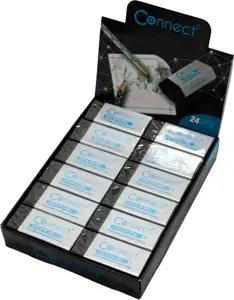 Gumica sintetička C-24B Black s omotom Connect crna