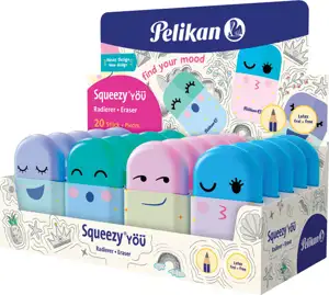 Gumica Squeezy Pelikan 606202 (400193850) sortirano