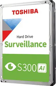 Toshiba HDD S300 AI Surveillance - 10 TB - 3.5 - SATA 6 GB/s
