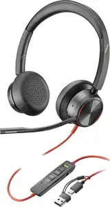 HP Poly Blackwire 8225 - headset - USB-C
